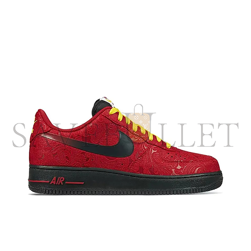 NIKE AIR FORCE 1 LOW RED PAISLEY 488298-617